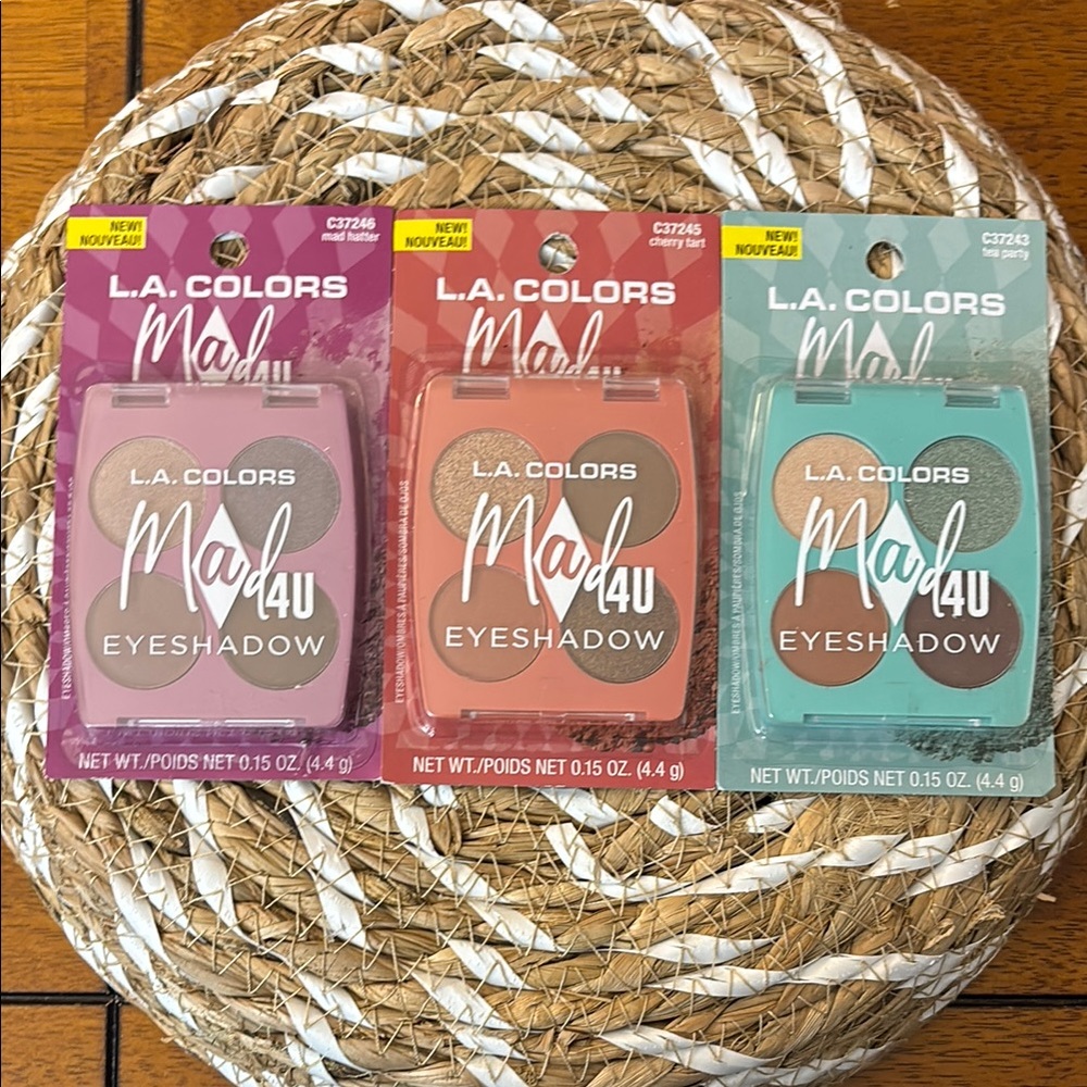 L.A. Colors Mad4U Eyeshadow Trio